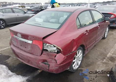 2009 Honda Civic Lx из США, поврежденный, VIN 1HGFA16529L013474